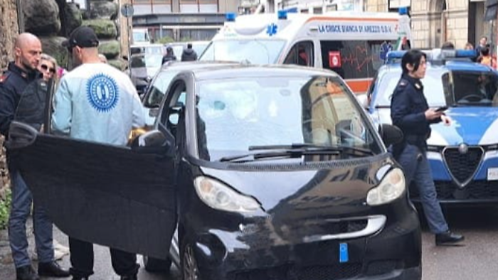 Pedone investito ai Bastioni soccorso dal 118, rilievi della polizia municipale