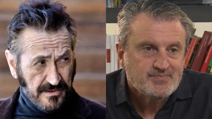 Marco Giallini e Antonio Manzini