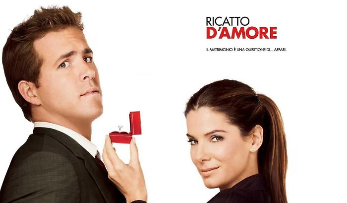 Ricatto d'amore stasera in tv mercoled&igrave; 26 febbraio su Rai 1: trama e cast del film con Sandra Bullock e Ryan Reynolds