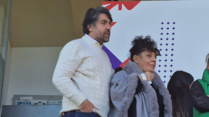 Gabriella insieme al figlio Alessandro