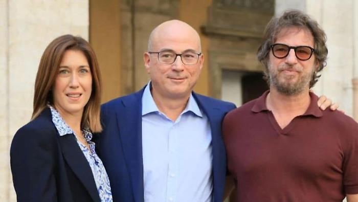 Aldo Cazzullo, Raffaele Di Placido e Claudia Benassi