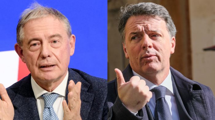 Adolfo Urso e Matteo Renzi