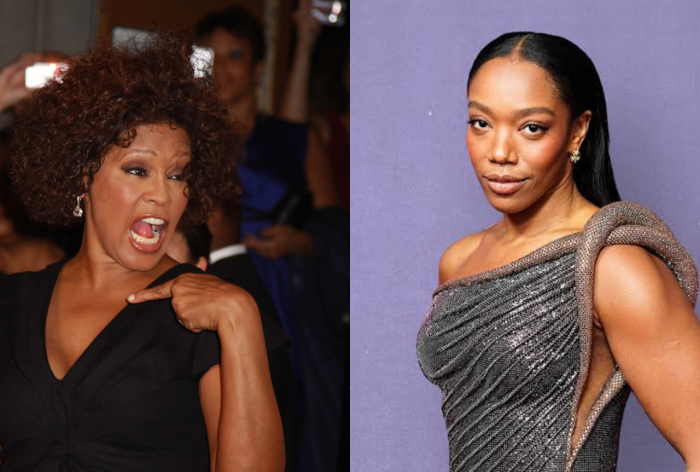  Whitney Houston e Naomi Ackie