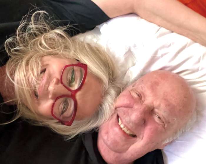 Mara Venier e Nicola Carraro