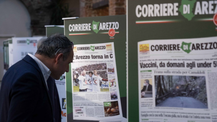 I 40 anni del Corriere di Arezzo