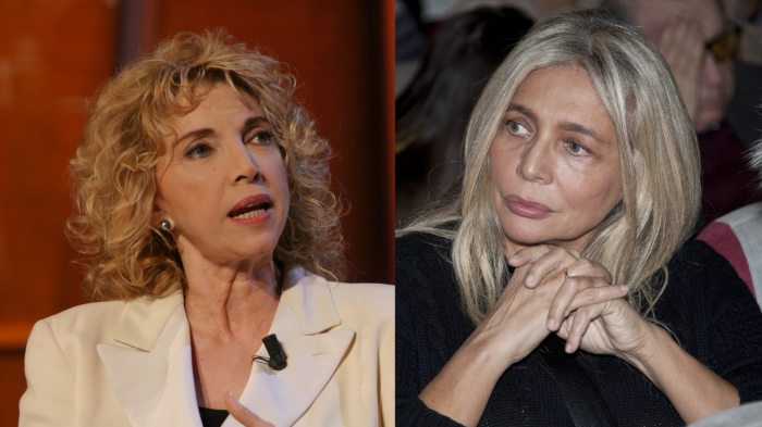 Mariangela Melato e Mara Venier