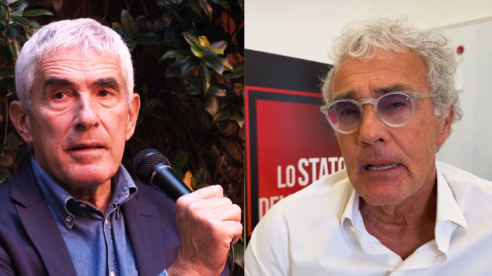 Pierferdinando Casini e Massimo Giletti