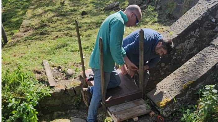 Ripulitura sul torrente