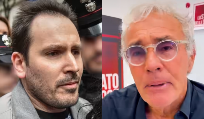 Andrea Sempio e Massimo Giletti