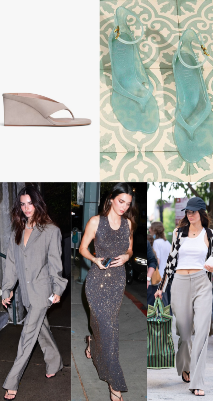 Il grande ritorno delle infradito: i modelli pi&ugrave; trendy per l'estate visti sulle celebrit&agrave; e in passerella