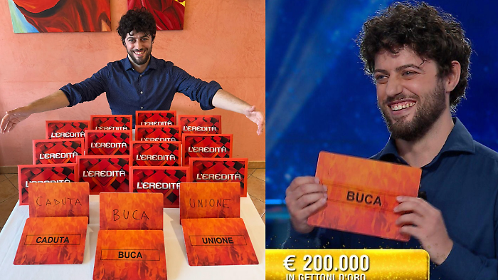 Gabriele Paolini, scopri chi &egrave; il campione che ha vinto oltre 300mila euro a L&rsquo;Eredit&agrave;: dalla laurea in giurisprudenza al sogno di andare in Giappone