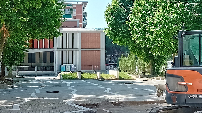 Piazza Giotto pronta a fine estate: ecco i prossimi interventi.  Opera da un milione e mezzo di euro
