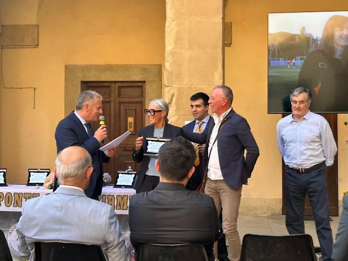 Il Corriere di Arezzo premiato all'Olmoponte