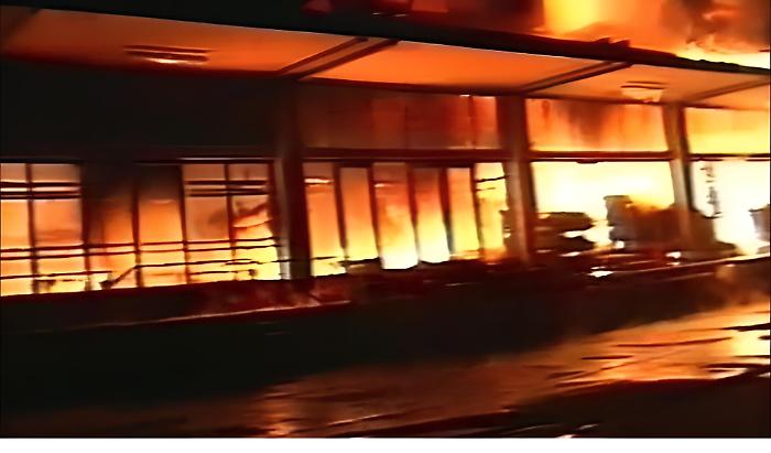 Incendio alla Soldini