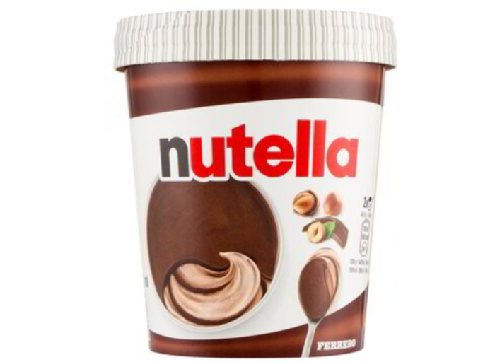 gelato Nutella