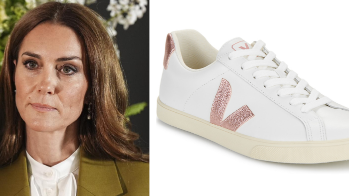 Veja, &egrave; il marchio di sneakers preferito da Kate Middleton, ecco perch&eacute; e quanto costano