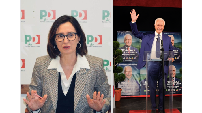 Barbara Croci ed Eugenio Giani