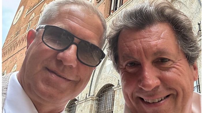 Renato Bircolotti e Mario Agnelli