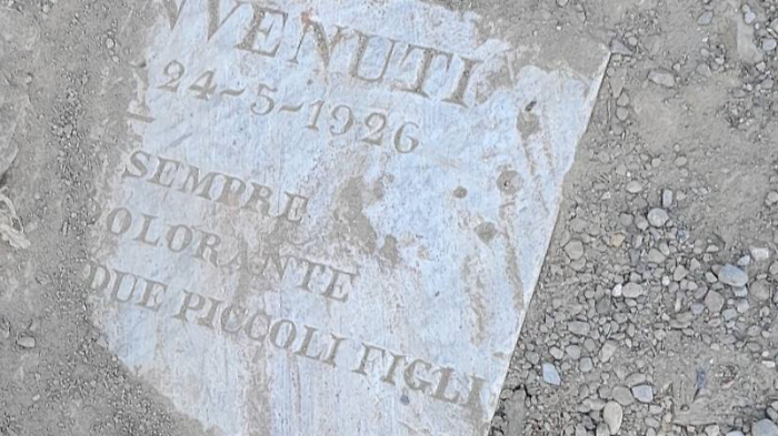 La lapide trovata