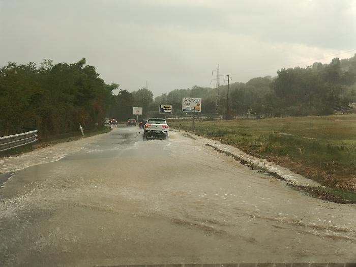 Boma d'acqua su Arezzo