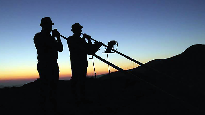 Lo spettacolo dell'alba dal Monte Penna con il sottofondo musicale dell'Alpenhorn
