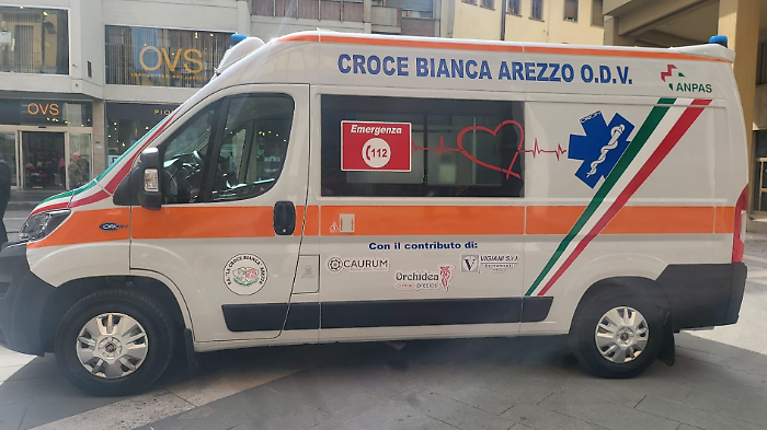 L'ambulanza della Croce Bianca