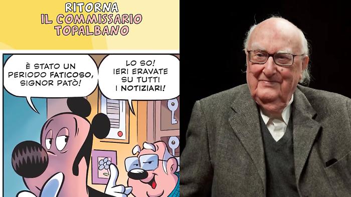 Arriva in edicola il nuovo fumetto di Topalbano: l&rsquo;omaggio Disney per il centenario di Andrea Camilleri