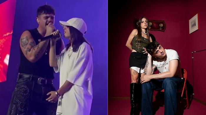 Angelina Mango torna sul palco dopo un anno di stop: sorpresa al concerto di Olly a Milano