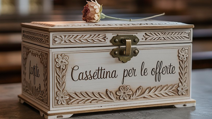 Una cassettina per le offerte