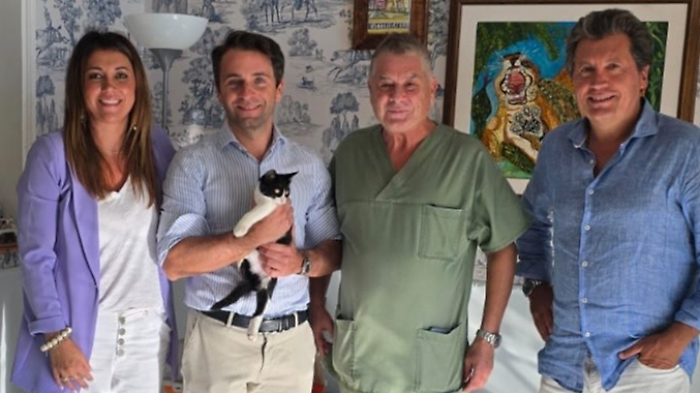 L'assessore Lorè con Brandi e Agnelli