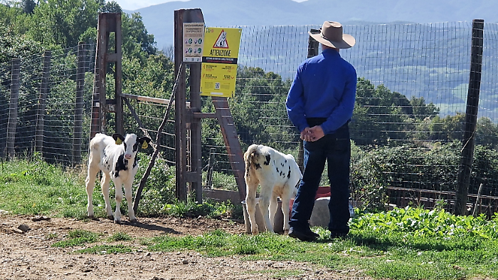 Allevatori in visita