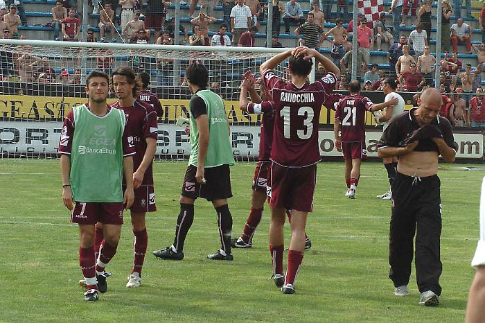 La retrocessione dell'Arezzo a Treviso