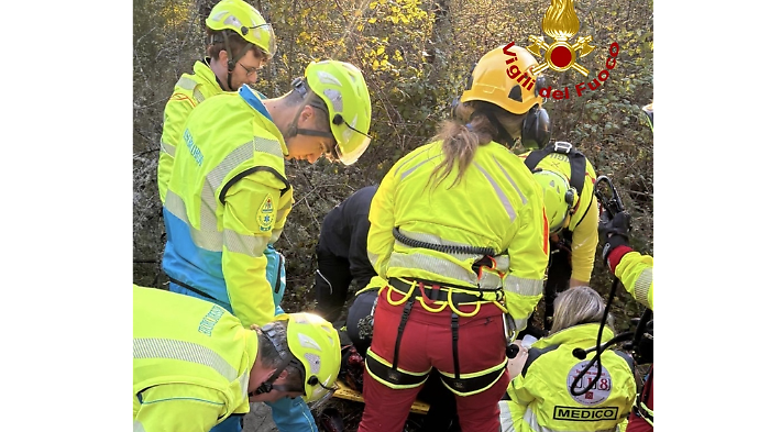 Incidente con la moto