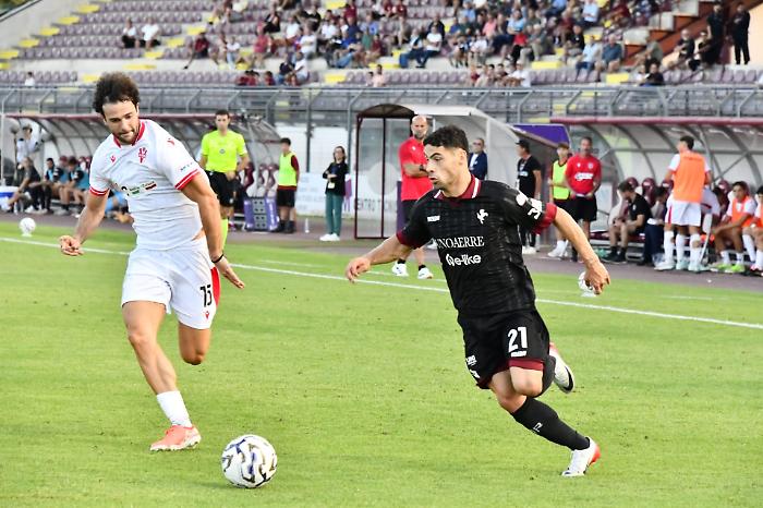 Una partita dell'Arezzo