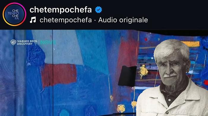 Le opere di Alberto Burri tornano a Che tempo che fa: confermata la scenografia ispirata al maestro nato a Citt&agrave; di Castello