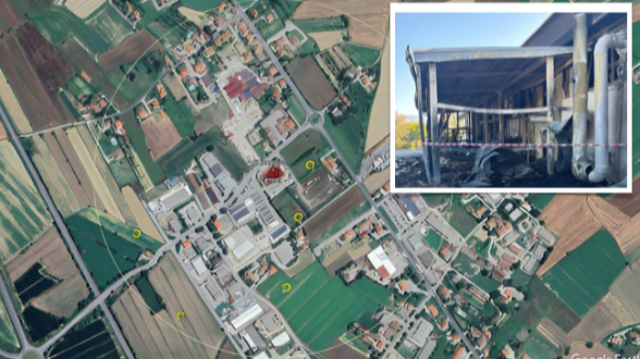 Incendio alla Mb Elettronica, prorogata l'ordinanza del Comune e Arpat fa il punto sulla bonifica