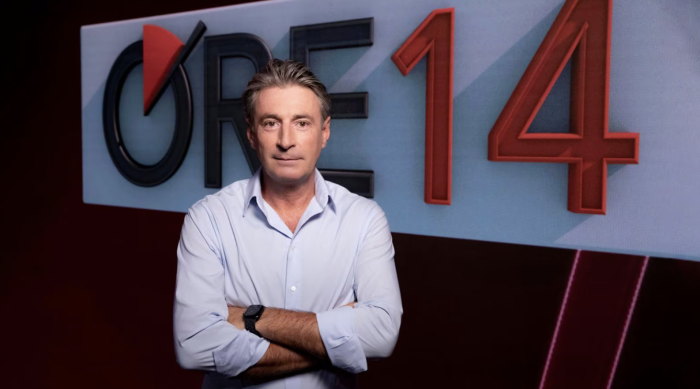 Milo Infante contro la giornalista Azzurra Barbuto: "Basta! Fai parlare gli altri ospiti". Scopri le anticipazioni di  Ore 14 Sera, giovedì 23 ottobre