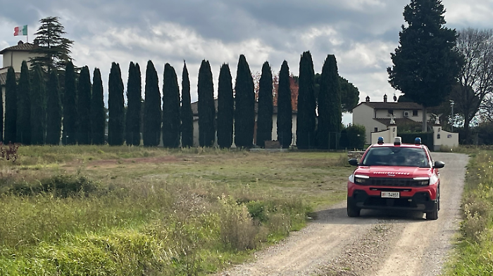 Vigili del fuoco ad Alberoro