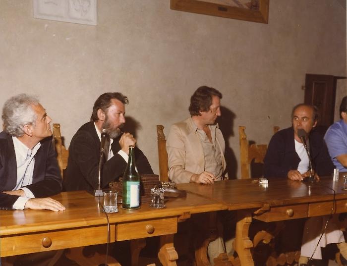 Giorgio Forattini ad Anghiari