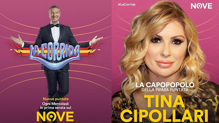 La Corrida riparte sul Nove con Amadeus e Tina Cipollari: torna lo show dei dilettanti allo sbaraglio