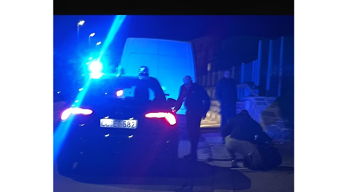 Carabinieri in azione