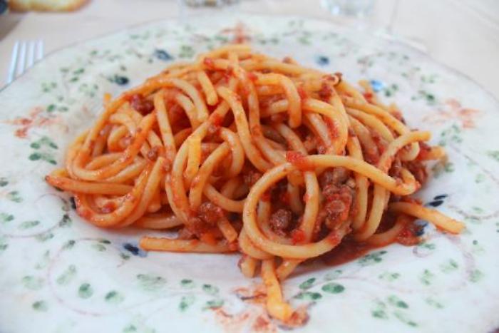 I bringoli col sugo finto