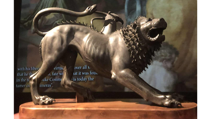 Per la Chimera simbolo di Arezzo una super sala tutta nuova al Museo di Firenze
