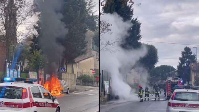 L'incendio a Badia al Pino
