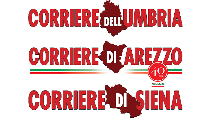 Oggi la testata del Corriere di Arezzo in rosso per il 25 novembre: un segno per richiamare l’attenzione sulla violenza contro le donne