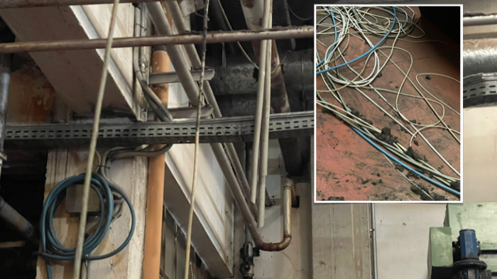 Razzia di rame alla Manifattura di Soci (Panno Casentino) chiusa da settimane in attesa di nuovi investitori