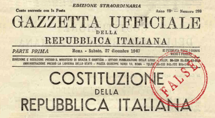 Costituzione Italiana