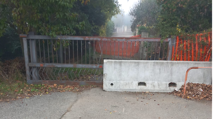 La passerella di Rigutino