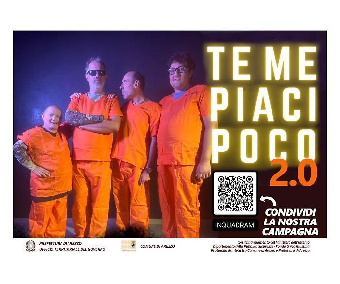 "Te me piaci poco 2.0": ad Arezzo torna la banda degli omini