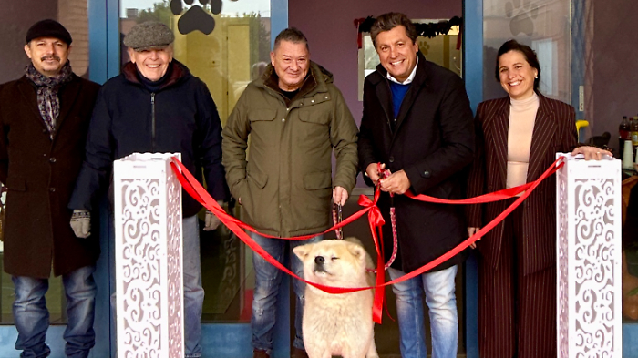 Foto di gruppo dell'inaugurazione